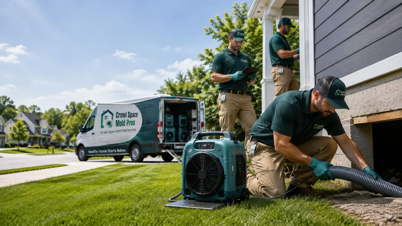Crawl Space Mold Removal in Stevenson, WA
